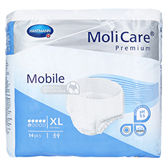 MOLICARE Premium Mobile 6 Tropfen Gr.XL 4x14 Stck - Vorderseite