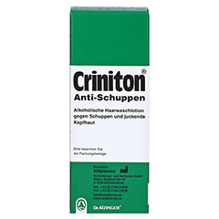 CRINITON Anti Schuppen Lösung 125 Milliliter - Vorderseite