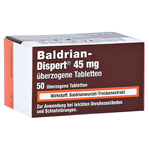 Baldrian-Dispert 45mg 50 Stück
