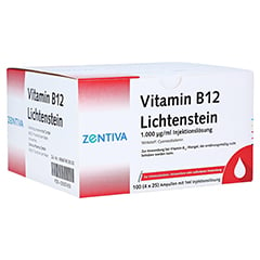 Vitamin B12 1.000 µg Lichtenstein Ampullen 100x1 Milliliter