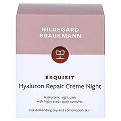 Hildegard Braukmann EXQUISIT Hyaluron Repair Creme 50 Milliliter - Rckseite