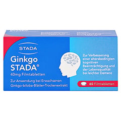 Ginkgo STADA 40mg 60 Stck N2 - Vorderseite