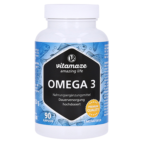 OMEGA-3 1000 mg EPA 400/DHA 300 hochdosiert Kaps. 90 Stck