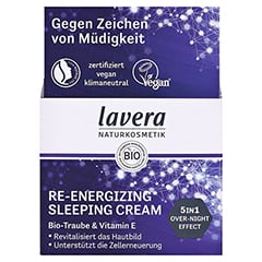 LAVERA Re-Energizing Sleeping Cream dt 50 Milliliter - Vorderseite