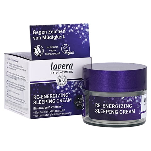 LAVERA Re-Energizing Sleeping Cream dt 50 Milliliter
