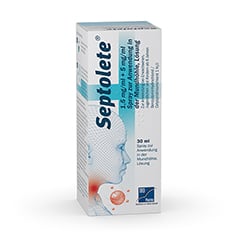 Septolete 1,5mg/ml + 5mg/ml zur Anwendung in der Mundhöhle