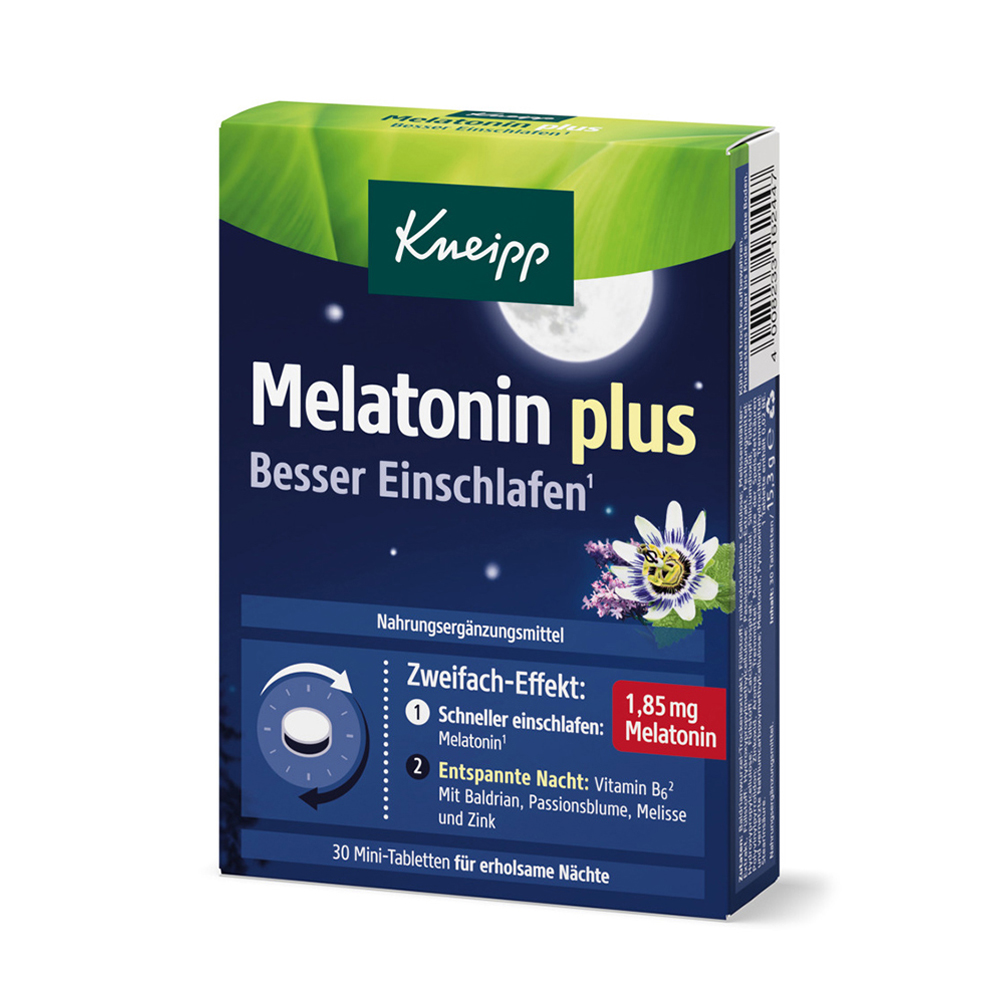 KNEIPP Melatonin plus 1,85 mg Tabletten 30 Stück