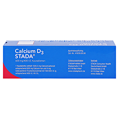 Calcium D3 STADA 600mg/400 I.E. 50 Stck N2 - Oberseite