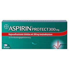 Aspirin protect 300mg 98 Stück N3 - Rückseite