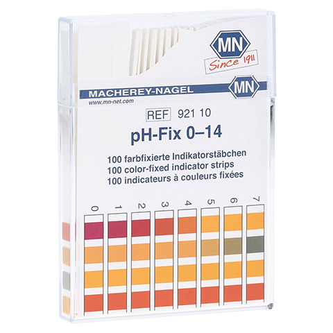PH-FIX Indikatorstbchen pH 0-14 100 Stck