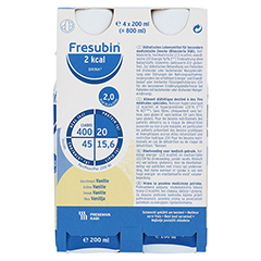 FRESUBIN 2 kcal DRINK Vanille Trinkflasche 4x200 Milliliter - Vorderseite