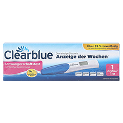 Clearblue Schwangerschaftstest mit Wochenbestimmung 1 Stück - Vorderseite