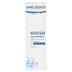 SANS SOUCIS MOISTURE Aqua Benefits Getnte Feuchtigkeitspflege Natural 40 Milliliter - Vorderseite
