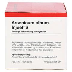 ARSENICUM ALBUM INJEEL S Ampullen 50 Stck N2 - Linke Seite