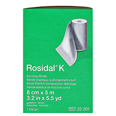 ROSIDAL K Binde 8 cmx5 m 1 Stck - Linke Seite