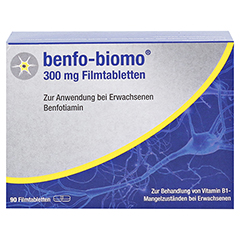 Benfo-biomo 300mg 90 Stck - Vorderseite