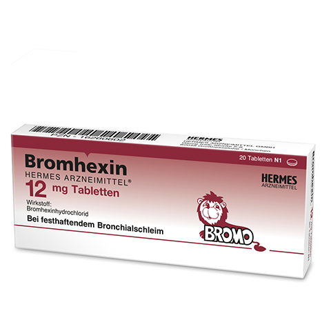 Bromhexin Hermes Arzneimittel 12mg 20 Stück N1