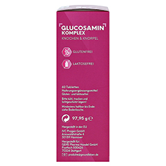 GESUND LEBEN Glucosamin Komplex Tabletten 60 Stück - Linke Seite