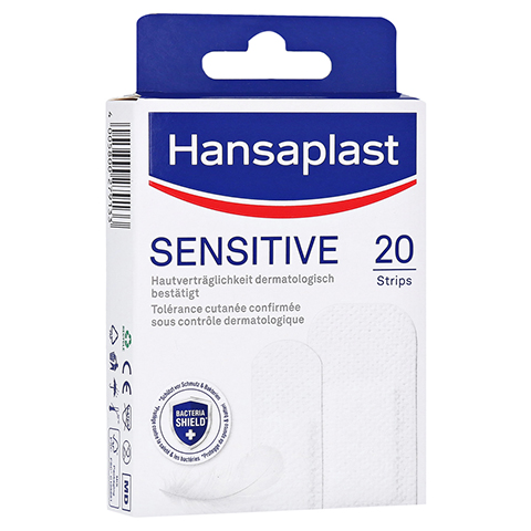 HANSAPLAST Sensitive Pflast.hypoallergen Strips 20 Stück