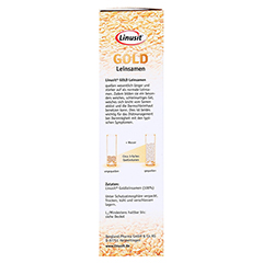 LINUSIT Gold Leinsamen 250 Gramm - Linke Seite