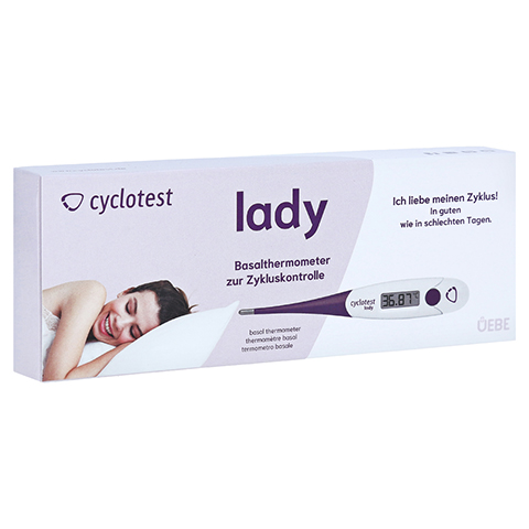 CYCLOTEST lady Basalthermometer 1 Stück