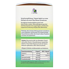 GLUCOSAMIN 500 mg+Chondroitin 400 mg Kapseln 180 Stück - Linke Seite