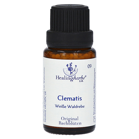 BACHBLTEN Clematis Globuli Healing Herbs 15 Gramm