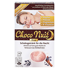 Choco nuit Gute-Nacht-Schokogetränk Pulver 20 Stück - Vorderseite