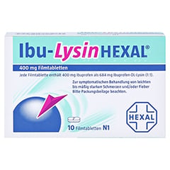 Ibu-LysinHEXAL 10 Stück N1 - Rückseite
