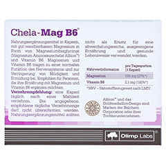 CHELA-MAG B6 Kapseln 30 Stck - Rckseite