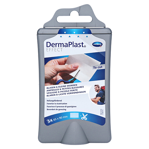Dermaplast Effect to cut Pflaster fr Blasen & kleine Wunden 3 Stck