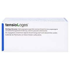 TENSIO LOGES Filmtabletten 120 Stück - Oberseite