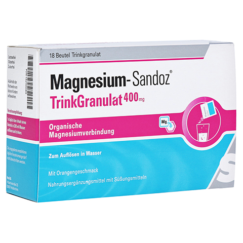 MAGNESIUM SANDOZ Trinkgranulat 400 mg Beutel 18 Stck