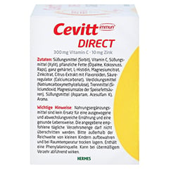 Cevitt Immun Direct Pellets 40 Stück - Linke Seite