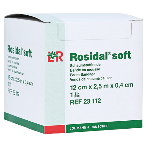 ROSIDAL Soft Binde 12x0,4 cmx2,5 m 1 Stck