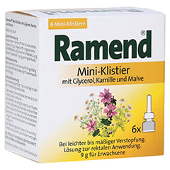 RAMEND Mini-Klistier 6x9 Gramm