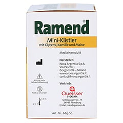 RAMEND Mini-Klistier 6x9 Gramm - Rechte Seite