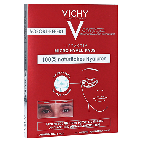 Vichy Liftactiv Micro Hyalu Pads 2 Stck