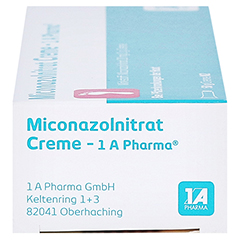 MICONAZOLNITRAT Creme-1A Pharma 50 Gramm N2 - Linke Seite