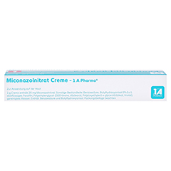 MICONAZOLNITRAT Creme-1A Pharma 50 Gramm N2 - Unterseite