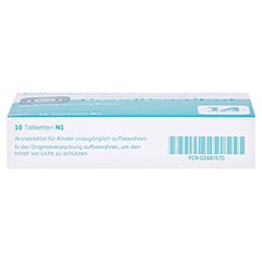 Paracetamol 500-1A Pharma 10 Stück N1 - Oberseite