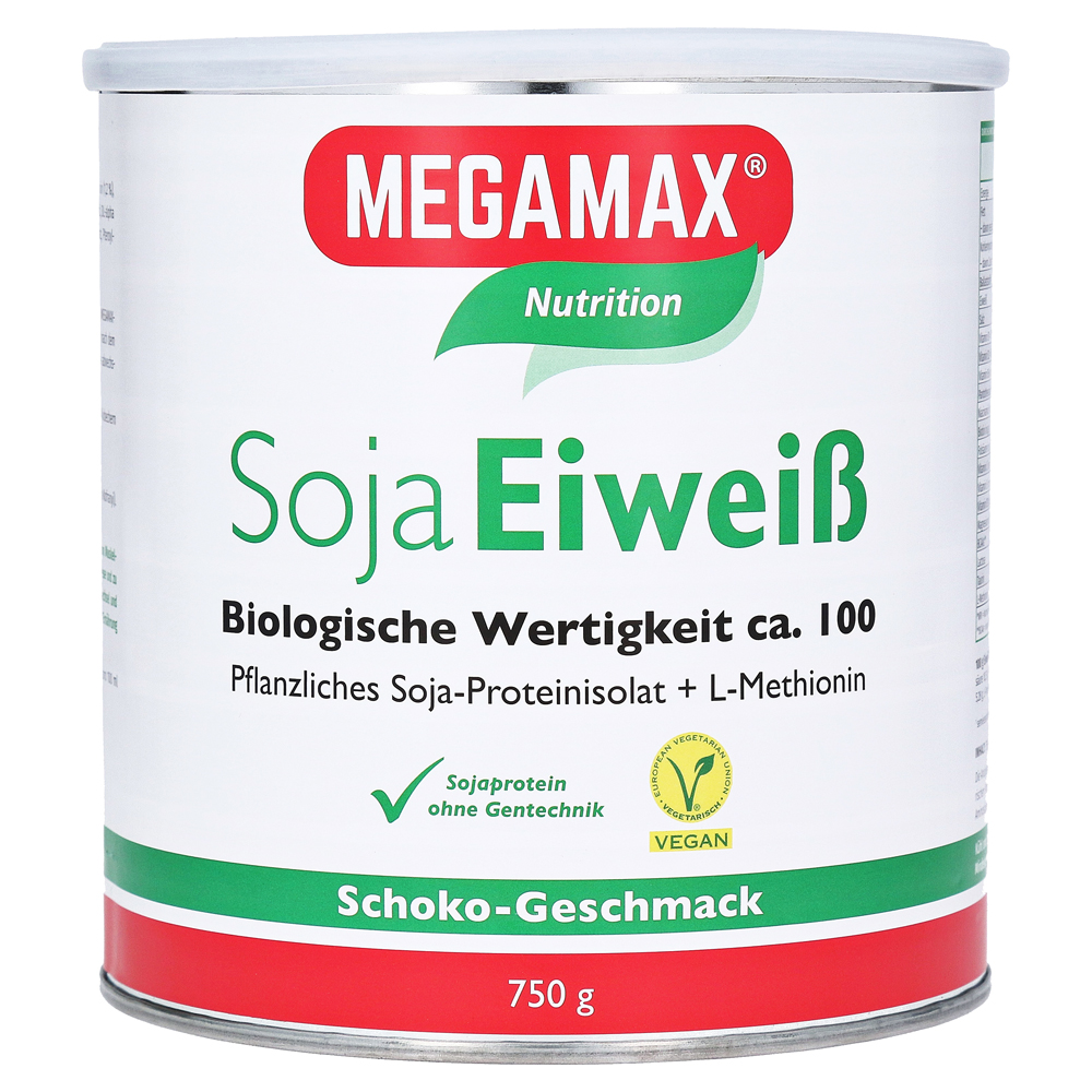 Megamax Soja Eiweiß Schoko Pulver 750 Gramm