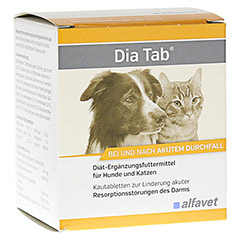 DIA TAB Kautabletten für Hunde/Katzen 6x5.5 Gramm