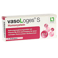VASOLOGES S Homocystein Dragees 30 Stck