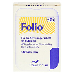 FOLIO+D3 Filmtabletten 120 Stck - Vorderseite