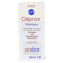 OLIPROX Shampoo b.Seb.Dermatitis u.Schuppen 300 Milliliter - Vorderseite