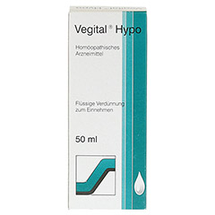 VEGITAL Hypo Tropfen zum Einnehmen 50 Milliliter N1 - Vorderseite