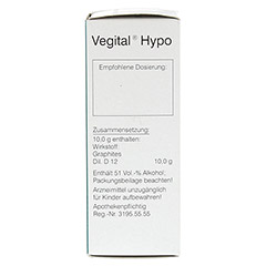 VEGITAL Hypo Tropfen zum Einnehmen 50 Milliliter N1 - Linke Seite