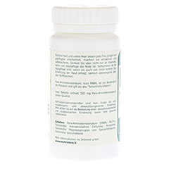 PABA 500 mg Tabletten 100 Stck - Linke Seite