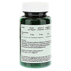 ASTAXANTHIN 4 mg Kapseln 120 Stck - Rckseite